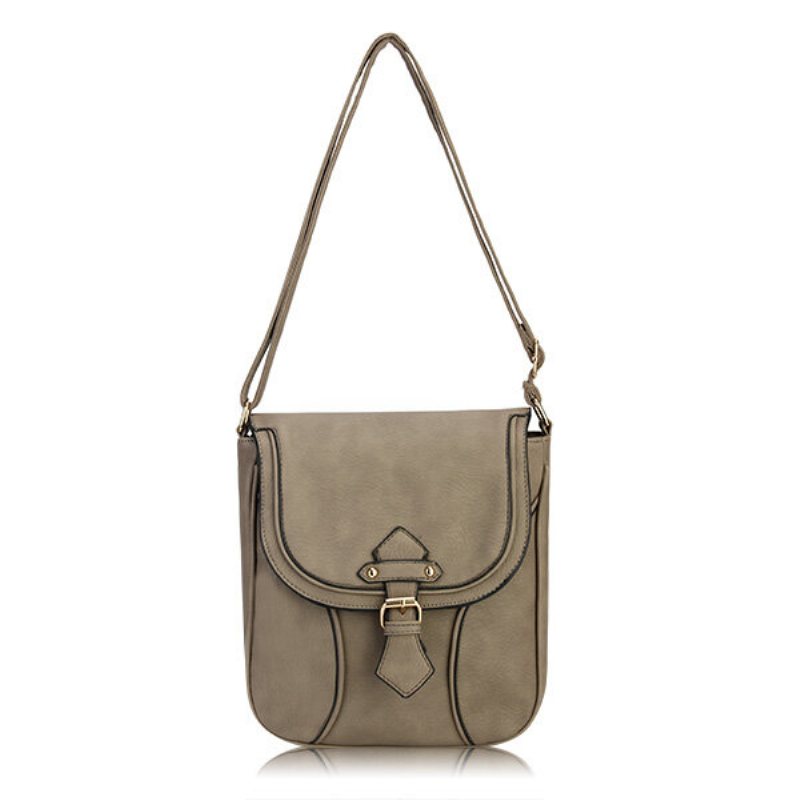 Kobiety Vintage Casual Messenger Metalowe Dekoracje Torby Na Ramię Crossbody