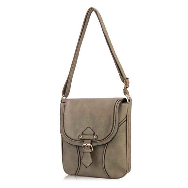 Kobiety Vintage Casual Messenger Metalowe Dekoracje Torby Na Ramię Crossbody