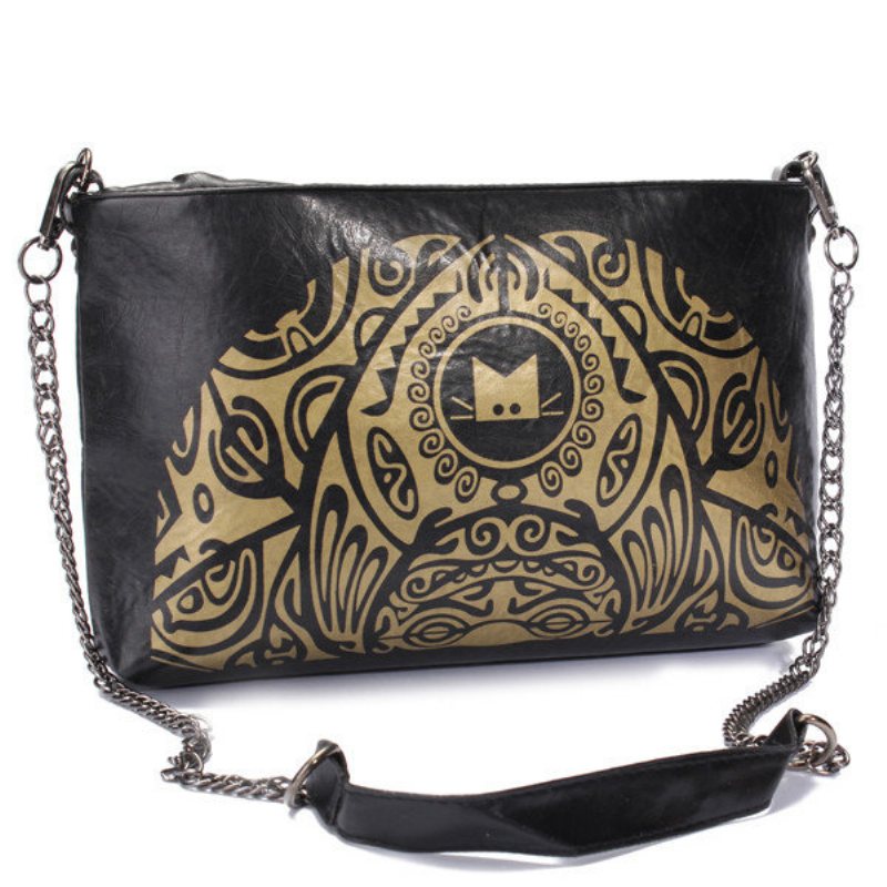 Kobiety Vintage Cat Casual Torby Crossbody Eleganckie Na Ramię W Stylu Retro