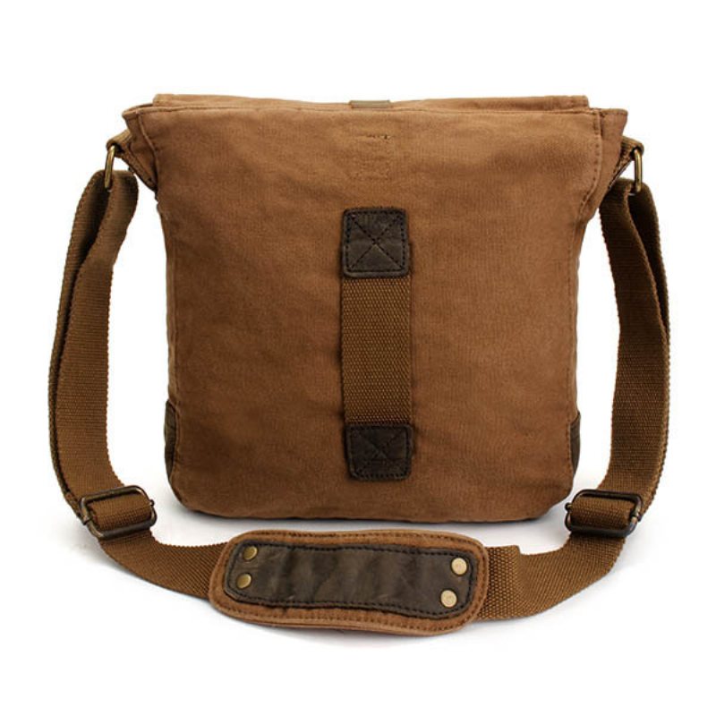 Męska Płócienna Torba Crossbody W Stylu Vintage Outdoor Travel Retro Na Ramię