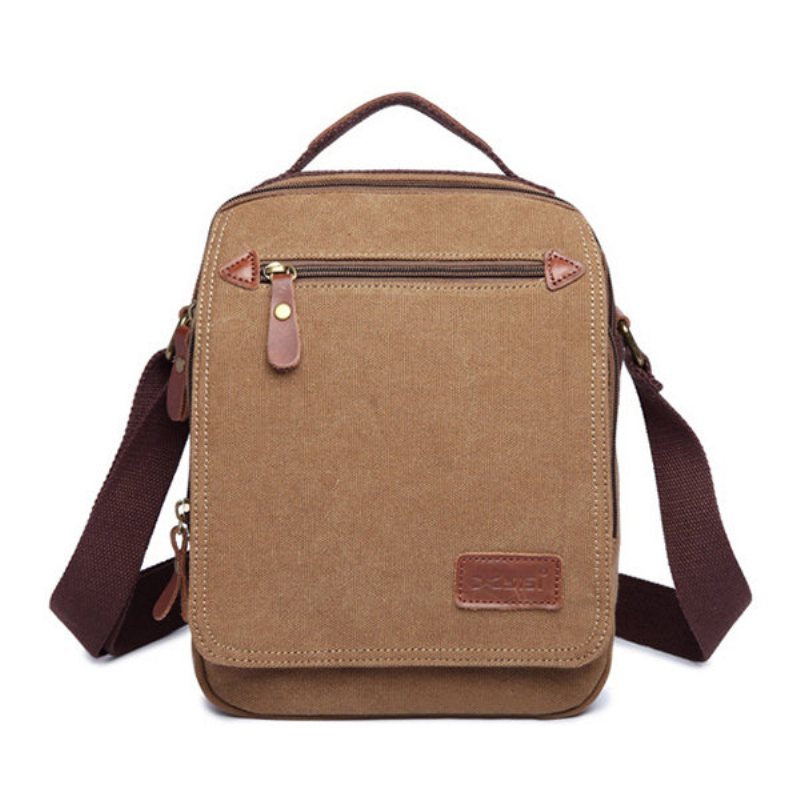 Męska Płócienna Torebka Ipad Torba Outdoor Crossbody