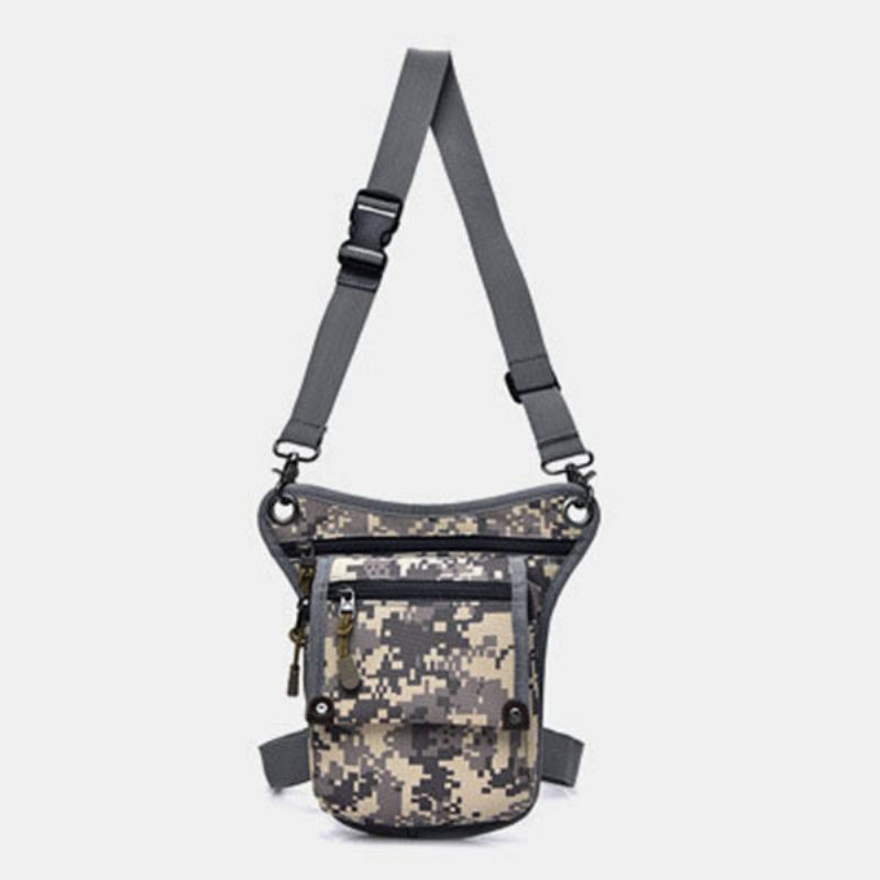 Męski Kamuflaż Multi-carry Outdoor Wielofunkcyjna Taktyczna Torba Na Talię Crossbody Bag