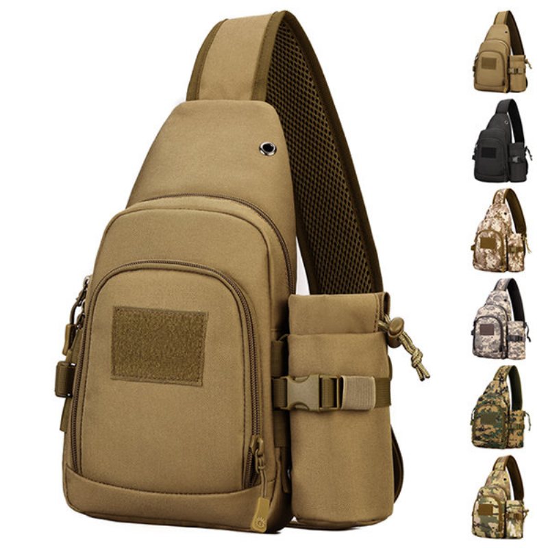 Nylon Casual Travel Tactical Army Camouflage Riding Bag Sling Bag Torba Na Siłownię Crossbody Dla Mężczyzn