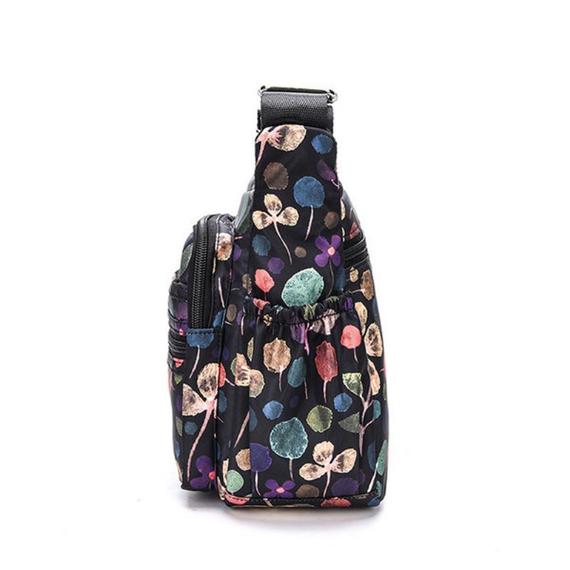 Nylon Print Casual Multi-slots Torby Na Ramię Crossbody Dla Kobiet