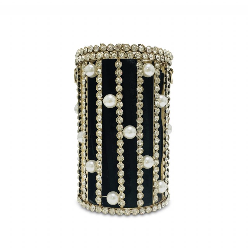 Pearl Rhinestone Hollow Pen Holder Torba Na Ramię Crossbody