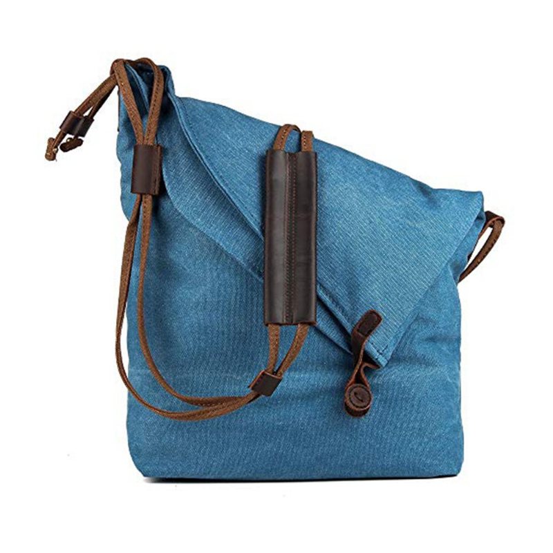 Ponadgabarytowa Płócienna Torba Listonoszka Crossbody Unisex Retro Hobo Dla Mężczyzn I Kobiet