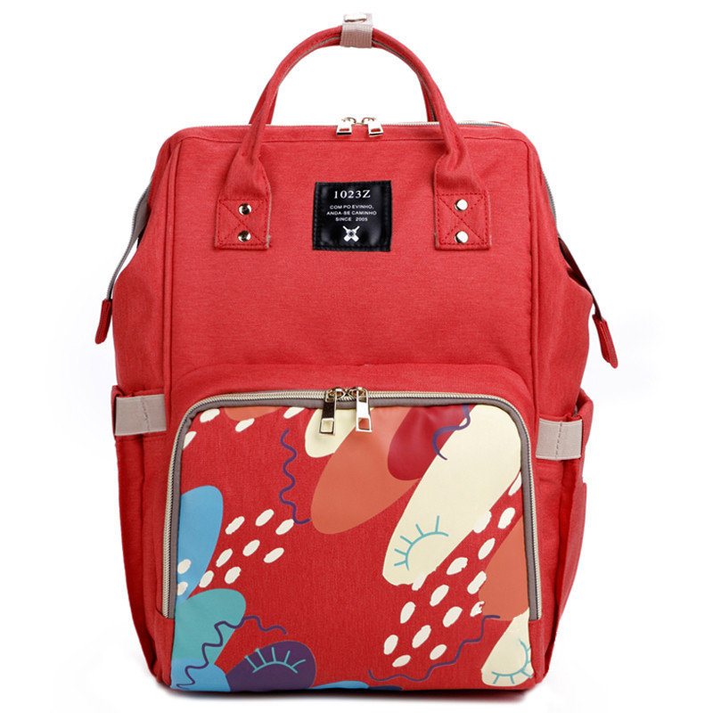 Print Pieluchy Mommy Bags Plecak Wielofunkcyjne Wawterproof Trwałe Torby Na Ramię