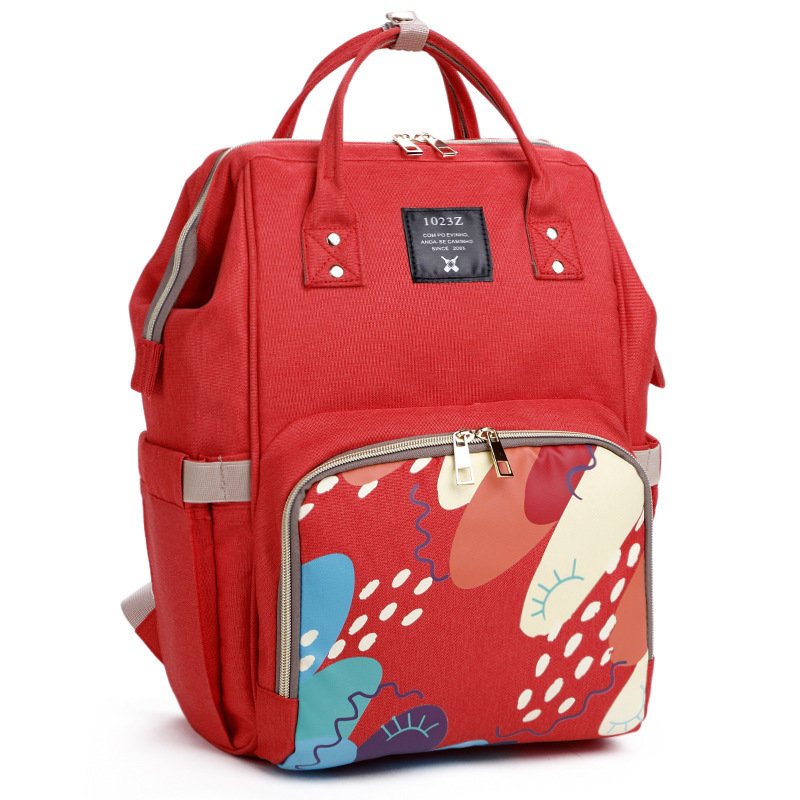 Print Pieluchy Mommy Bags Plecak Wielofunkcyjne Wawterproof Trwałe Torby Na Ramię