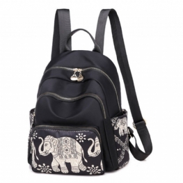 Prosty I Stylowy Plecak O Dużej Pojemności Girl Casual Light Oxford Cloth Bag Trend Wild Shopping Backpack