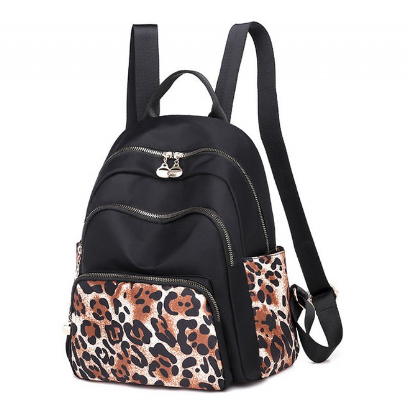 Prosty I Stylowy Plecak O Dużej Pojemności Girl Casual Light Oxford Cloth Bag Trend Wild Shopping Backpack