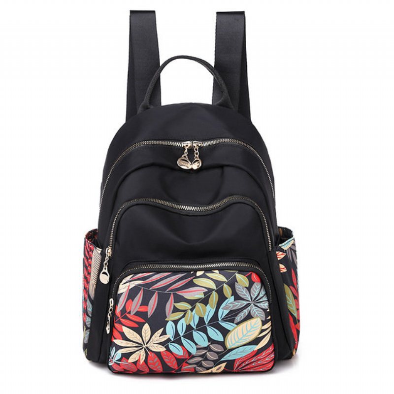 Prosty I Stylowy Plecak O Dużej Pojemności Girl Casual Light Oxford Cloth Bag Trend Wild Shopping Backpack