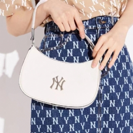 Torba Pod Pachami Mlb Summer High-end Feeling Niche White Crescent Bag Torebka Na Ramię Mała