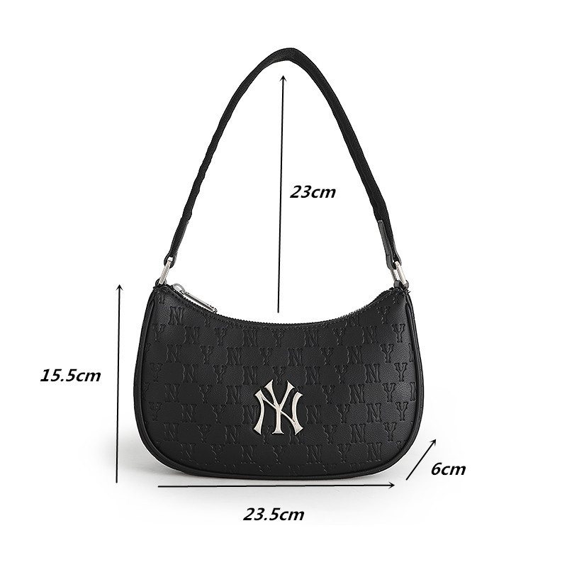 Torba Pod Pachami Mlb Summer High-end Feeling Niche White Crescent Bag Torebka Na Ramię Mała