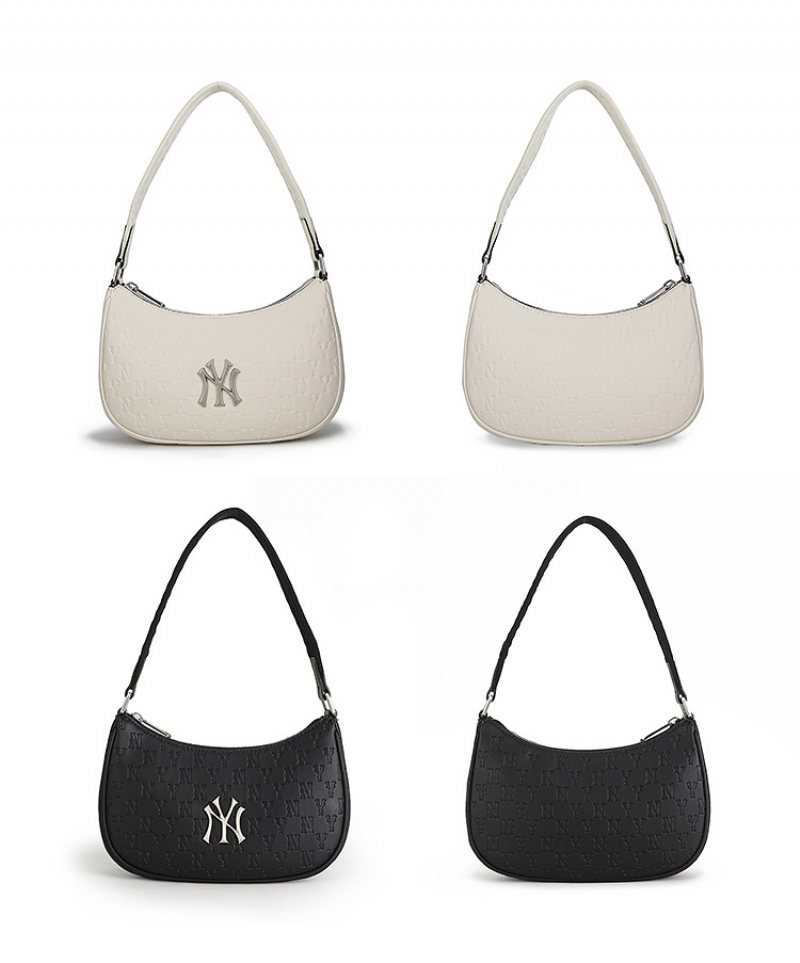 Torba Pod Pachami Mlb Summer High-end Feeling Niche White Crescent Bag Torebka Na Ramię Mała