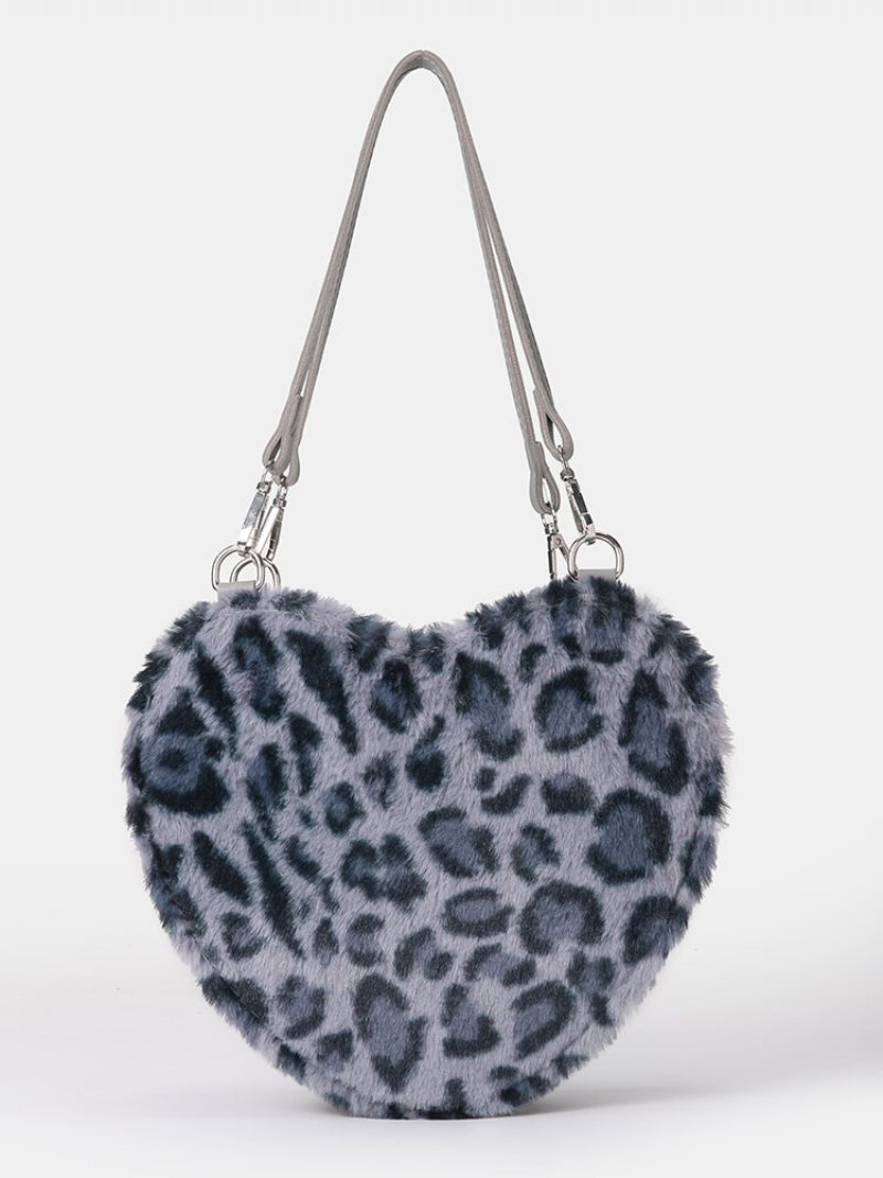 Torebka Damska Dacron Casual Leopard Chain Crossbody