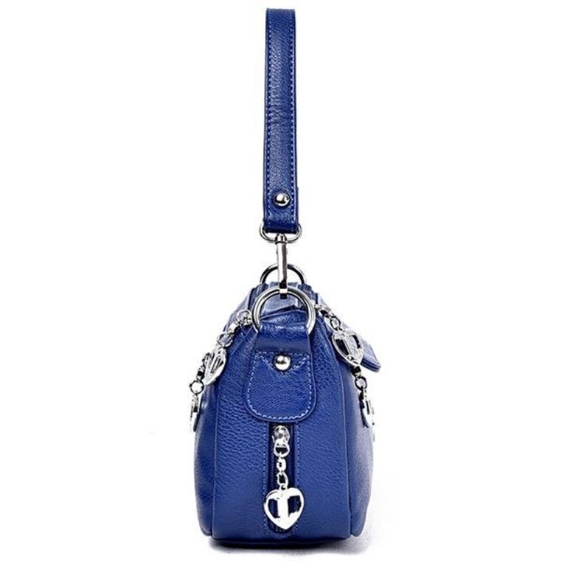 Torebka Damska Torba Na Zamek Błyskawiczny W Kształcie Serca Satchel Sling Bag