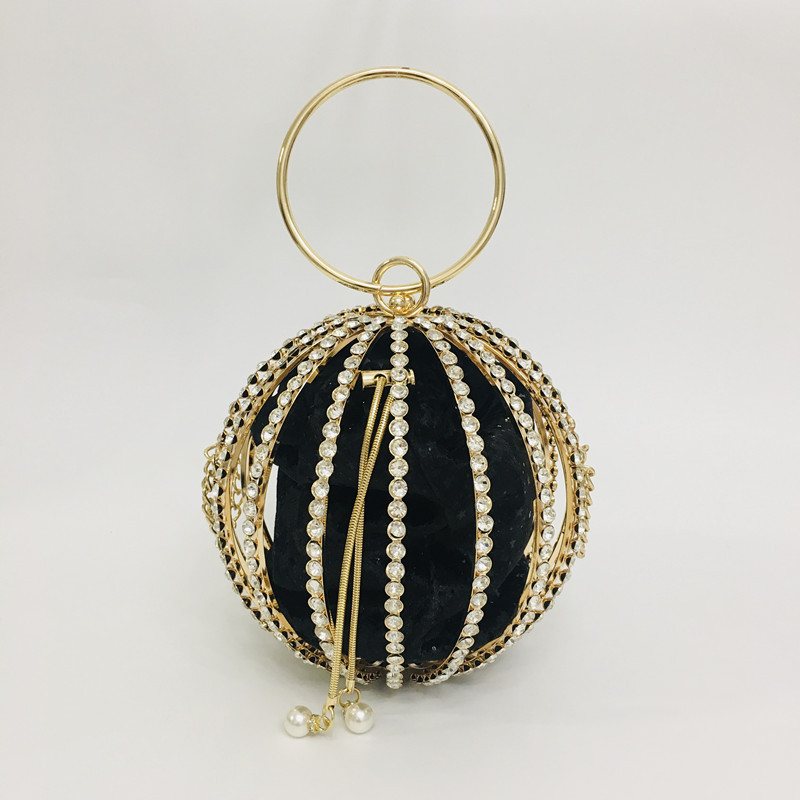 Torebka Wieczorowa Hollow Diamond Ball Bag