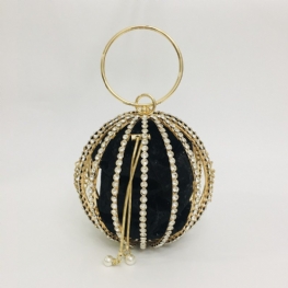 Torebka Wieczorowa Hollow Diamond Ball Bag