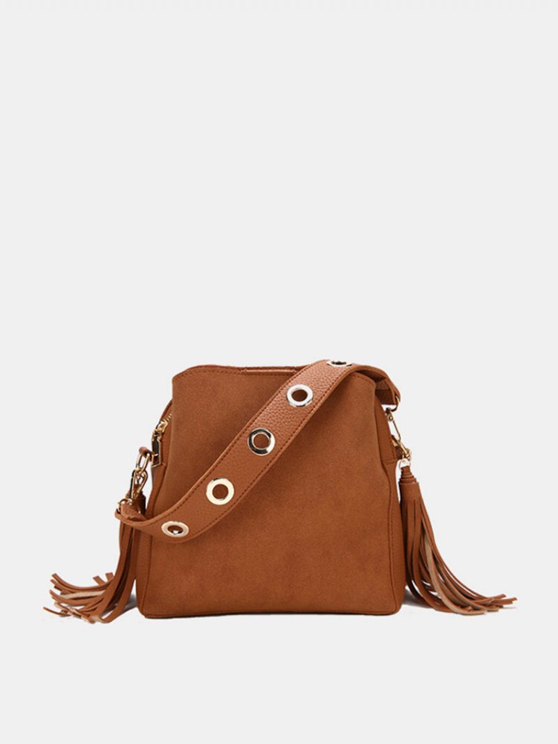 Torebka Z Frędzlami Ze Skóry Pu Torebki Na Ramię Torba Crossbody Dla Kobiet