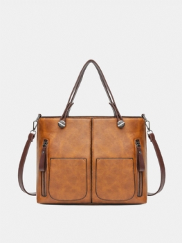 Torebki Damskie W Stylu Vintage Ze Sztucznej Skóry Torby Na Ramię Crossbody