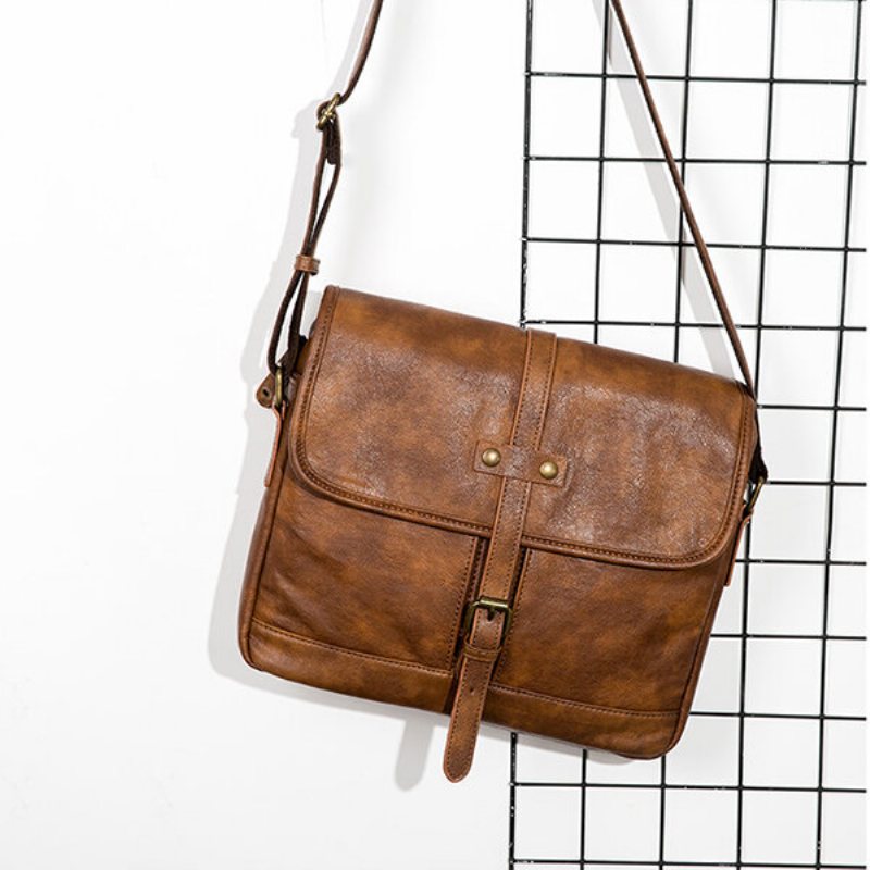 Vintage Casual Torba Na Ramię Crossbody Dla Mężczyzn