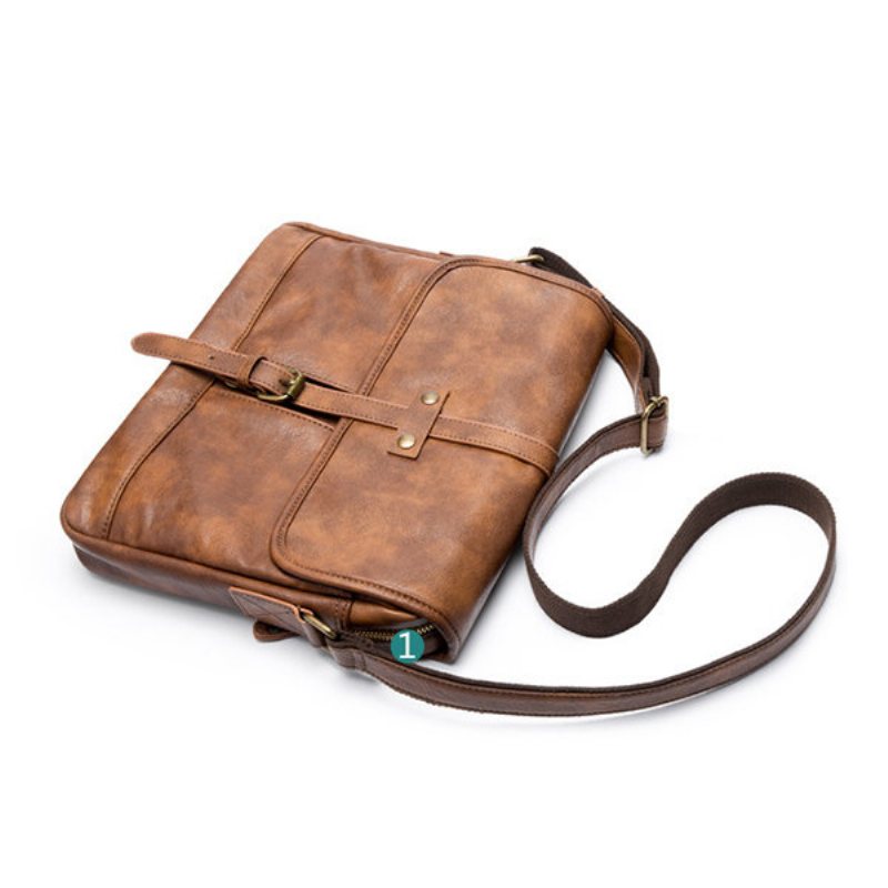 Vintage Casual Torba Na Ramię Crossbody Dla Mężczyzn