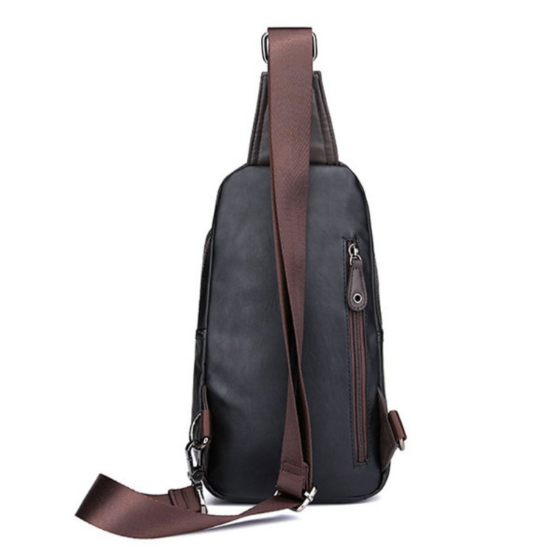 Vintage Outdoor Casual Sport Sling Bag Torba Na Klatkę Piersiową Crossbody Dla Mężczyzn