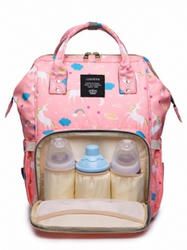 Jednorożec Torba Mumia Plecak Duża Pojemność Fashion Baby Bag Out Bag