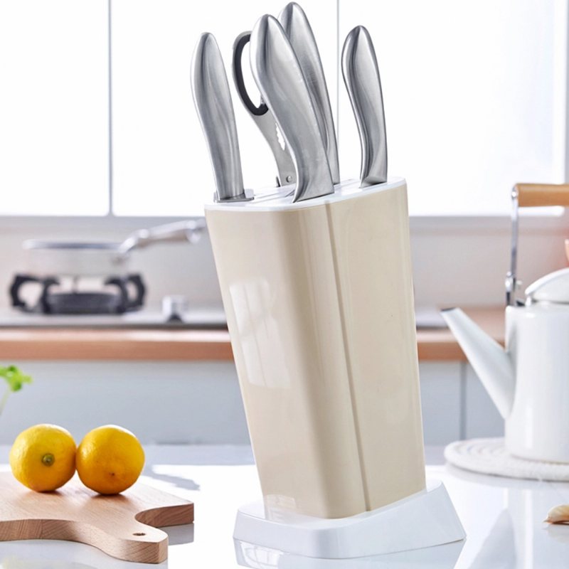 Plastikowy Stojak Do Przechowywania Narzędzi Włóż Do Noży Pp Pojemnik Do Nordic Kitchen Knife Storage Boxkitchen Supplies