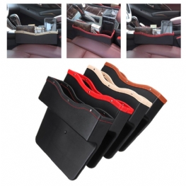 Pu Leather Car Seat Gap Slit Storage Bag Box Fotelik Samochodowy Organizer Kieszonkowy