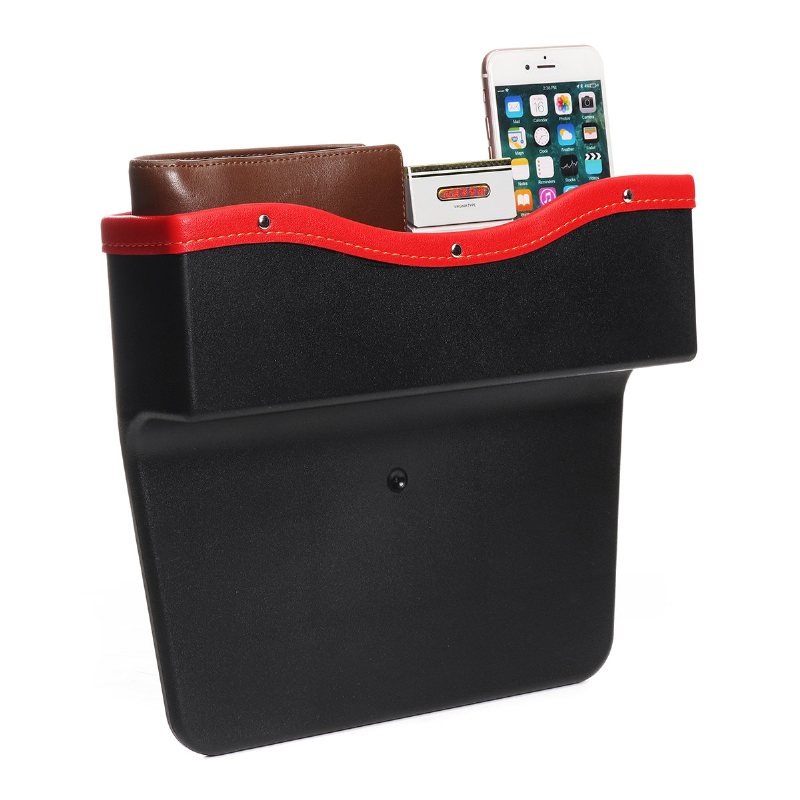 Pu Leather Car Seat Gap Slit Storage Bag Box Fotelik Samochodowy Organizer Kieszonkowy