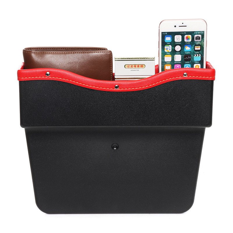 Pu Leather Car Seat Gap Slit Storage Bag Box Fotelik Samochodowy Organizer Kieszonkowy