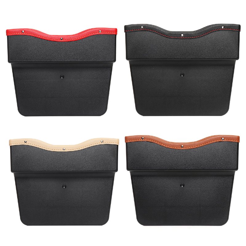 Pu Leather Car Seat Gap Slit Storage Bag Box Fotelik Samochodowy Organizer Kieszonkowy