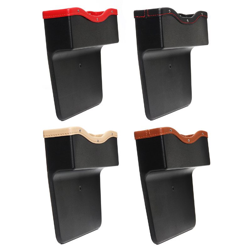 Pu Leather Car Seat Gap Slit Storage Bag Box Fotelik Samochodowy Organizer Kieszonkowy