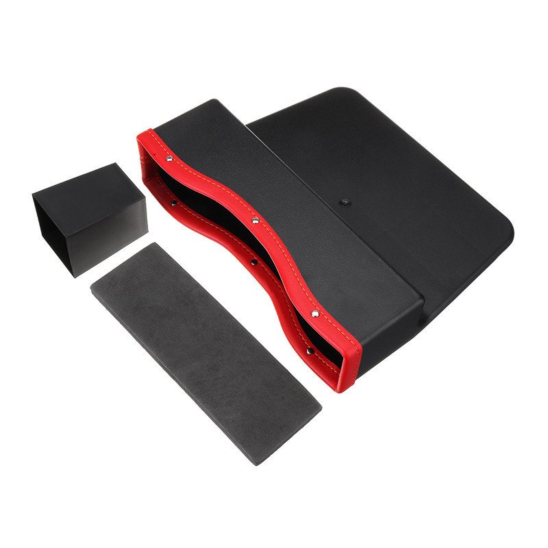 Pu Leather Car Seat Gap Slit Storage Bag Box Fotelik Samochodowy Organizer Kieszonkowy