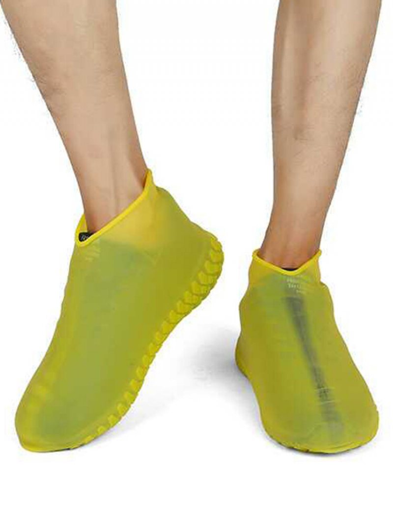 Silikonowy Fluorescencyjny Pokrowiec Na Buty Outdoor Home Glow Wodoodporny I Pyłoszczelny Dhoe Rain Boot