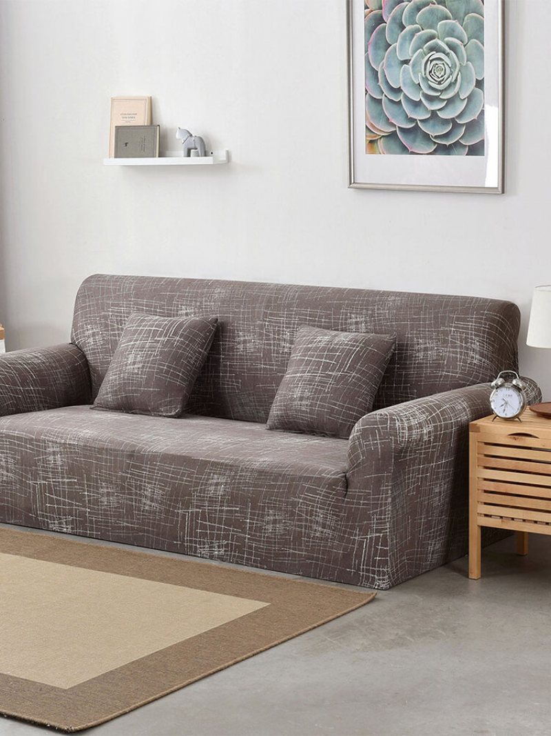 1/2/3/4 Osobowa Miękka Elastyczna Narzuta Na Sofę Easy Stretch Slipcover Protector Couch