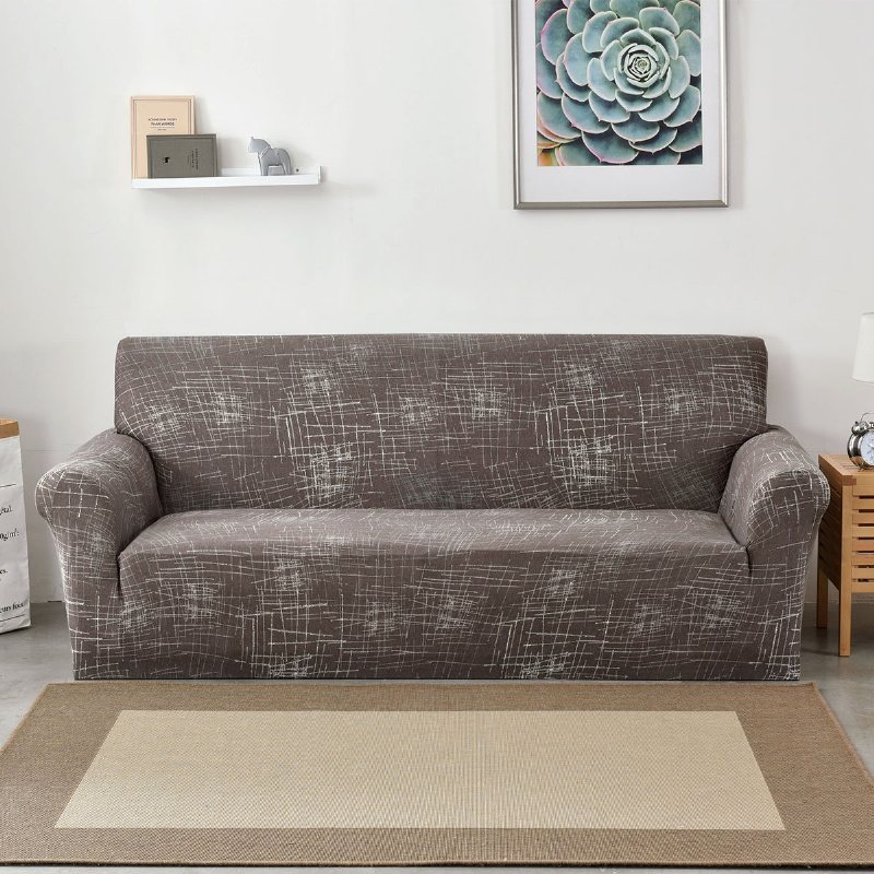 1/2/3/4 Osobowa Miękka Elastyczna Narzuta Na Sofę Easy Stretch Slipcover Protector Couch