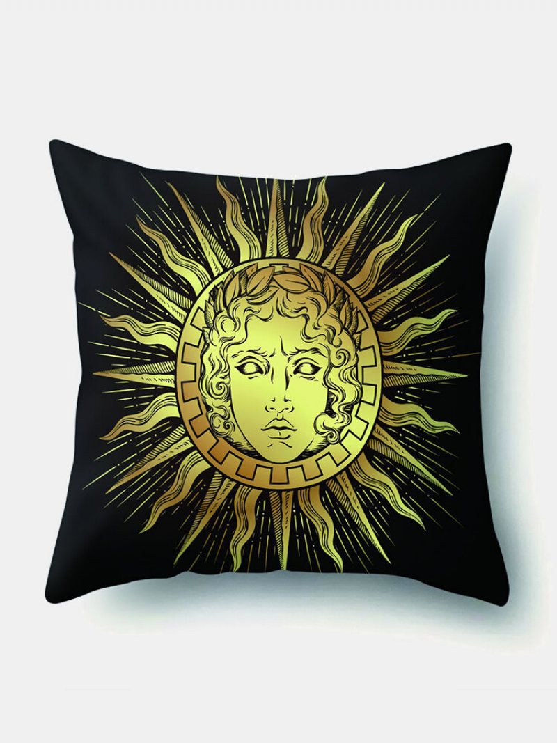 1 Pc Sun Moon Mandala Wzór Poszewki Na Poduszkę Rzuć Poszewka Na Home Decoration Planety Na