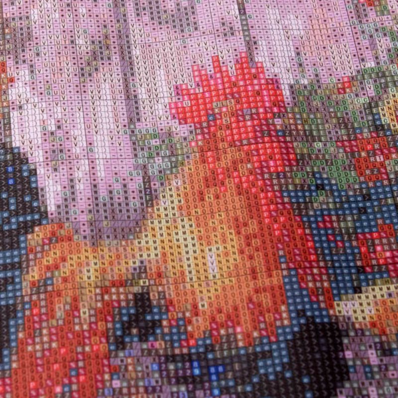 30x40cm Animal Cock Family Diy Diament Malarstwo Rhinestone Zestaw Do Haftu Krzyżykowego