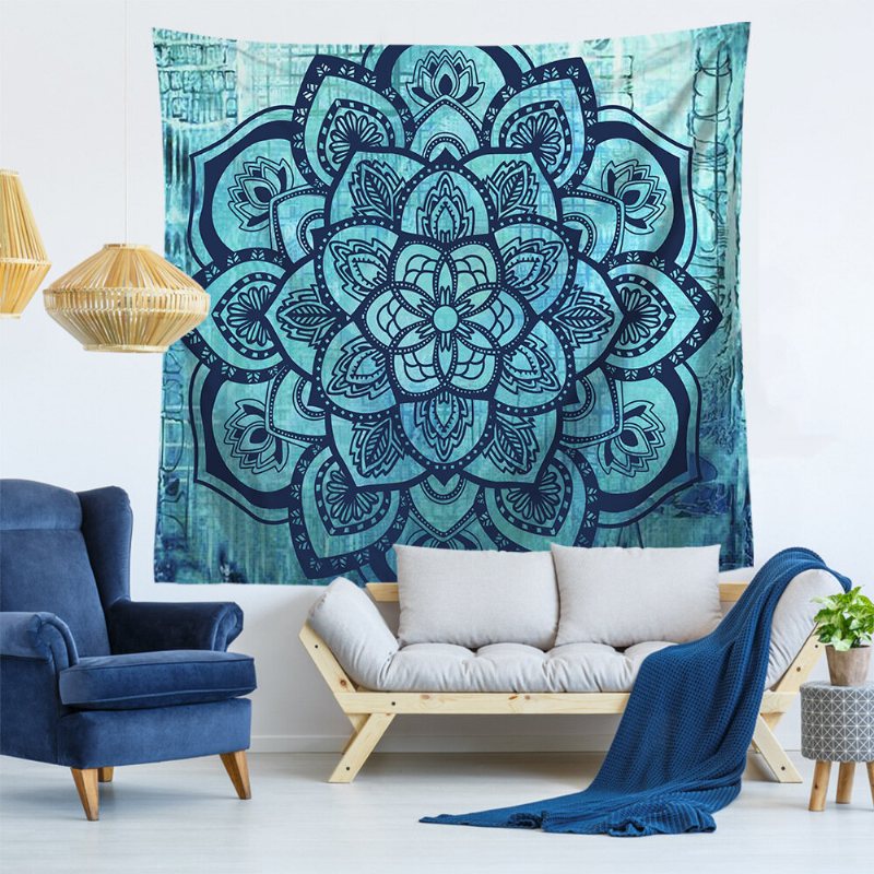 59x51/79x59 Cal Indyjska Mandala Bohemian Wall Hanging Tapestry Home Dekoracyjne Maty