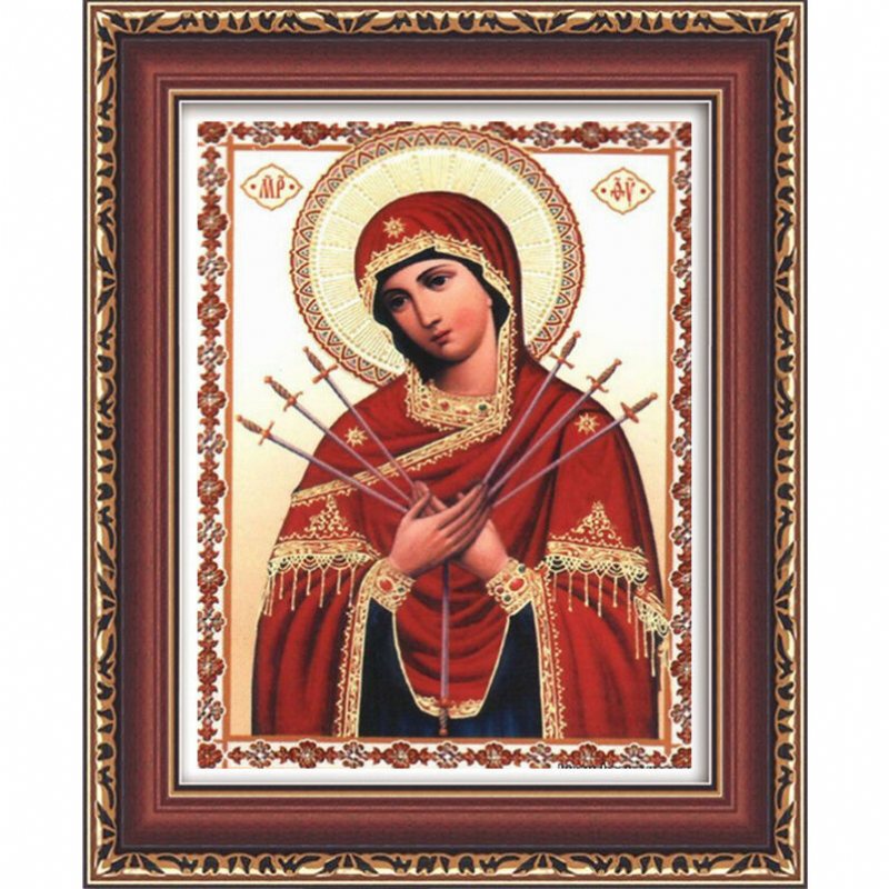 5d Okrągły Diament Malarstwo Diy Cross Stitch Wystrój Domu Haft Religijny Prezent