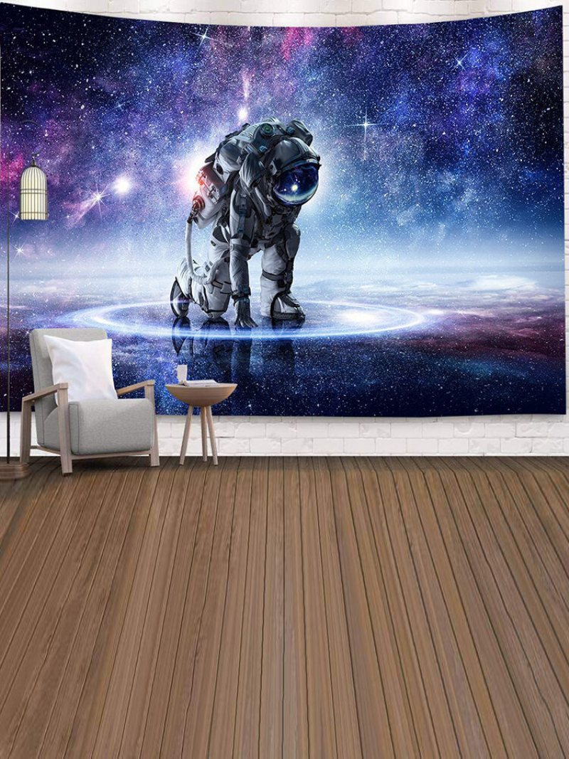 Astronauta Gobelin Wall Art Psychodeliczny Sypialnia Kurtyna Ścienny