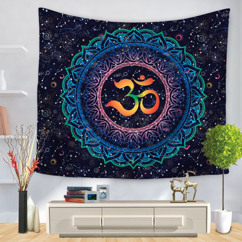 Czeski Mandala Tarot Constellation Wiszące Gobeliny Ścienne Strona Główna Sztuka Do Salonu Decor Ręczniki Plażowe