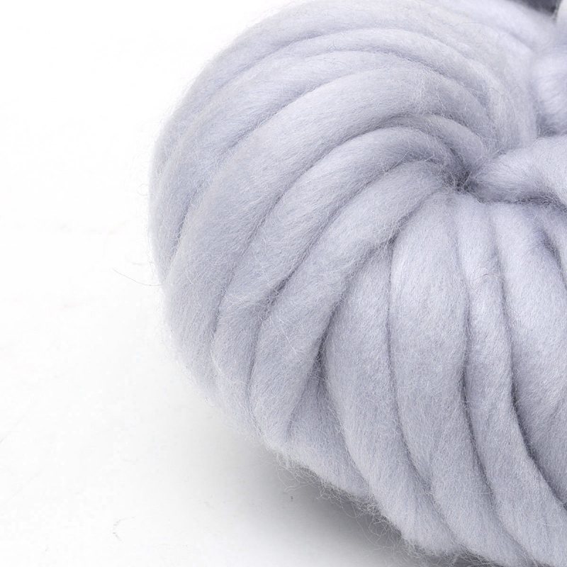 Gruba Wełniana Przędza Super Miękka Nieporęczna Na Drutach Roving Crocheting 250g Diy