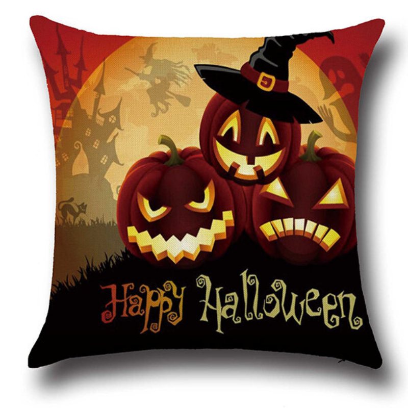 Impreza Z Okazji Halloween Rozkładana Sofa Samochód Poszewka Na Poduszkę Home Decor Na Z Dyni