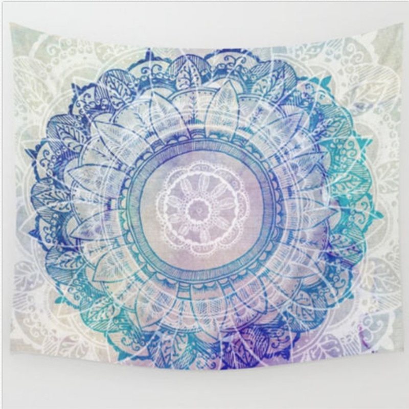 Indyjski Czeski Mandala Gobelin Ścienny Wiszący Koc Okładka Ścienna Narzuty Home Decor