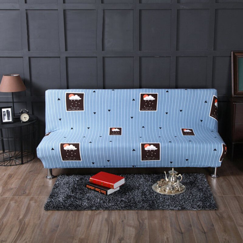 Kreatywny Wysoki Elastyczny Zmywalny Materiał Przeciw Roztoczom Sofa Protector Cover Home Full Slipcover