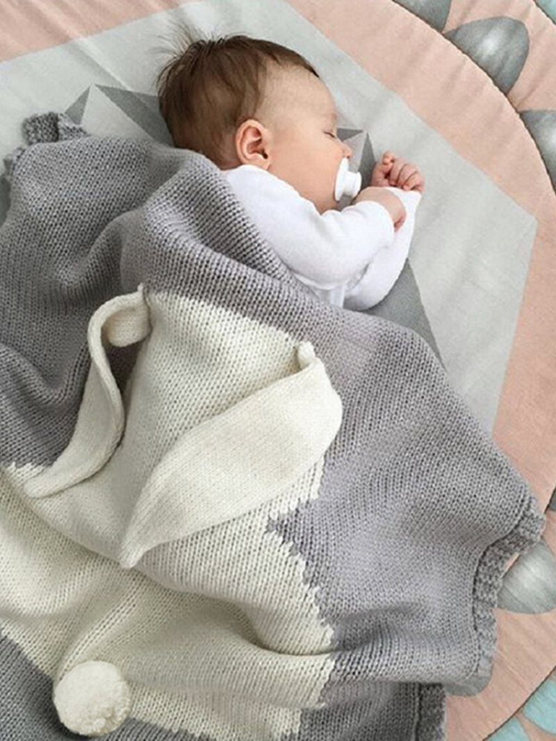 Niemowlę Baby Bunny Napping Koc Królik Pościel Ręcznik Pokrywa Rzuca Wrap Soft