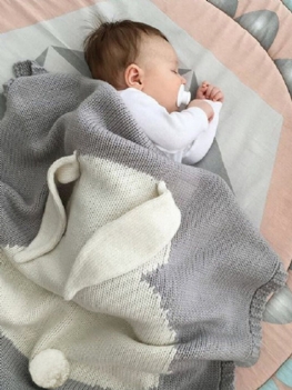 Niemowlę Baby Bunny Napping Koc Królik Pościel Ręcznik Pokrywa Rzuca Wrap Soft